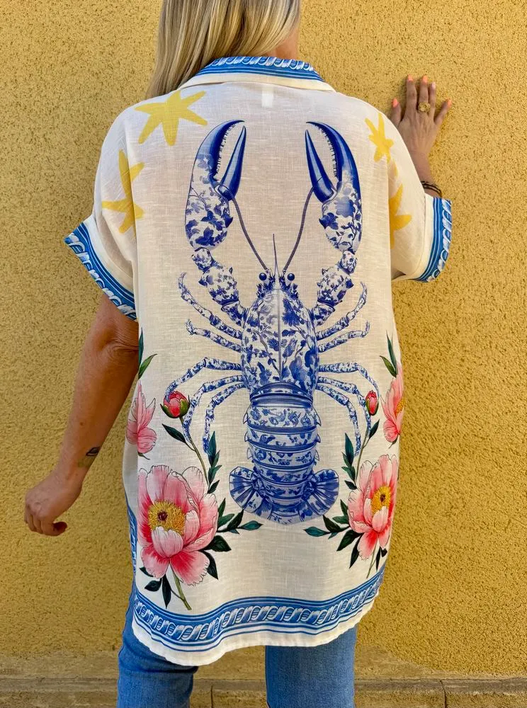 Chemise Alessia homard