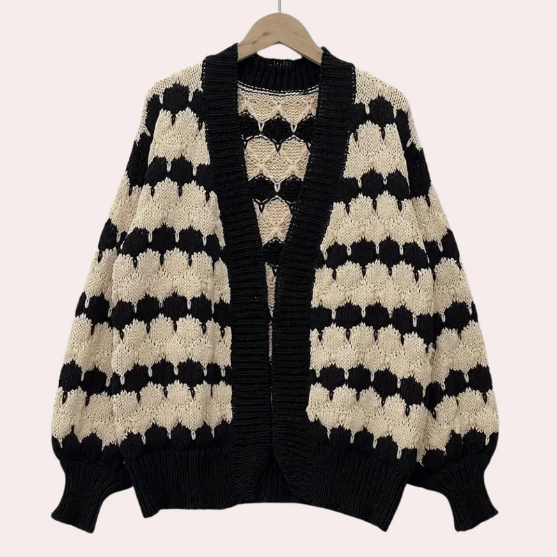 DONNA - Cardigan Chaud pour Femmes