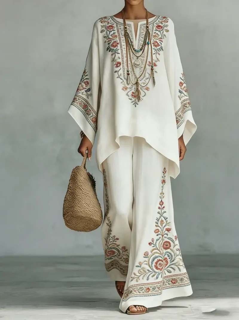 Vernice | Elegant Linen Two-Piece Set
