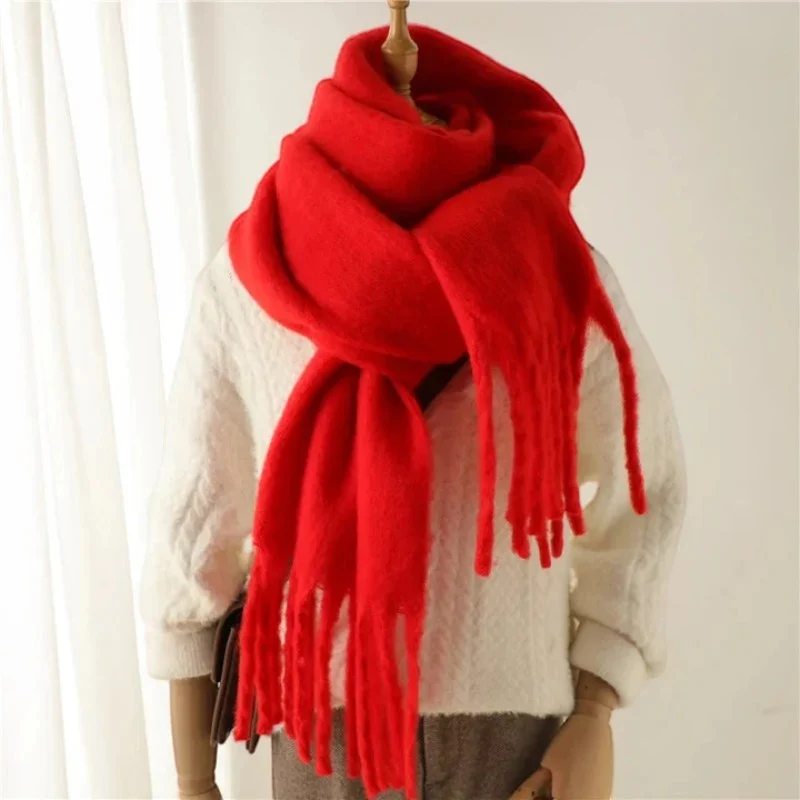 Écharpe femme enveloppante à motif tissé