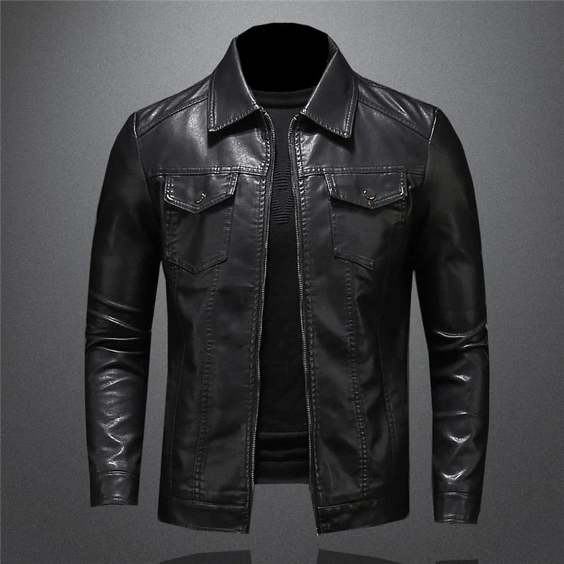 Veste homme à manches longues avec poches poitrine
