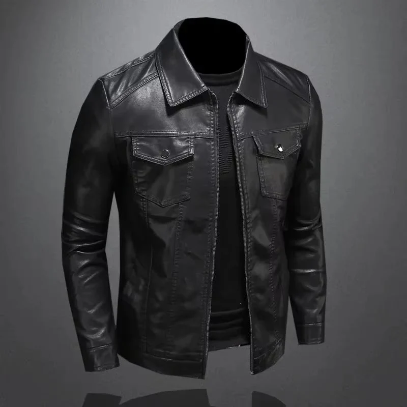 Veste homme à manches longues avec poches poitrine