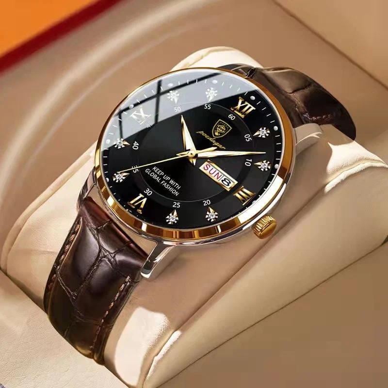 Montre bicolore à chiffres romains