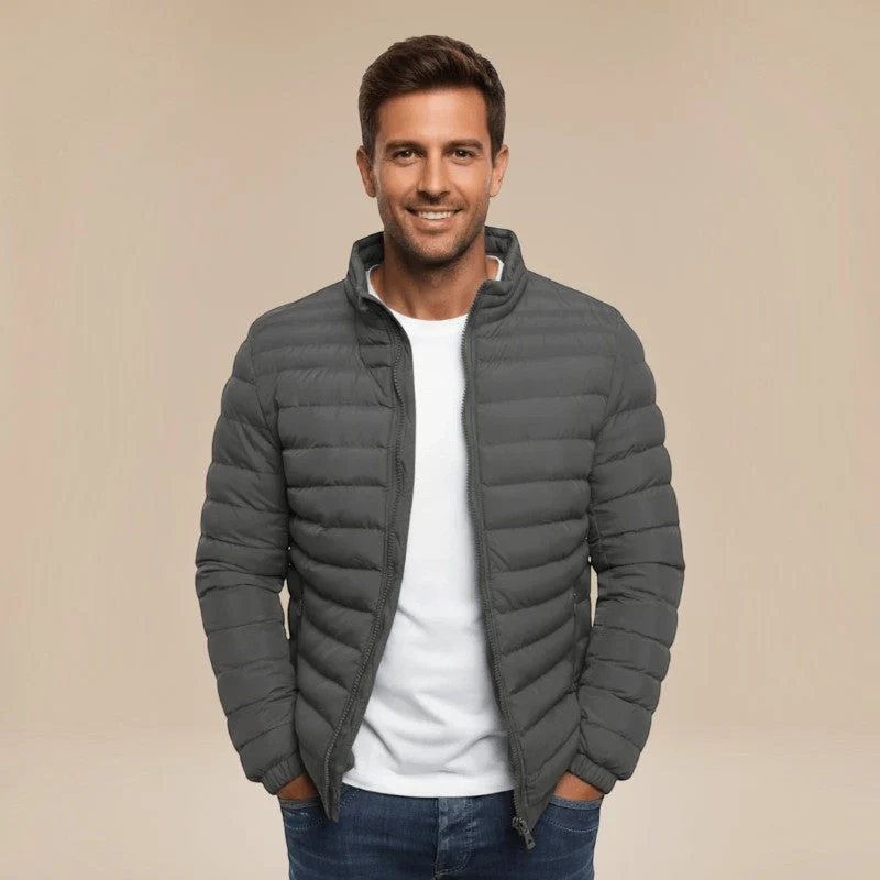 Veste Homme Manches Longues à Fermeture Éclair