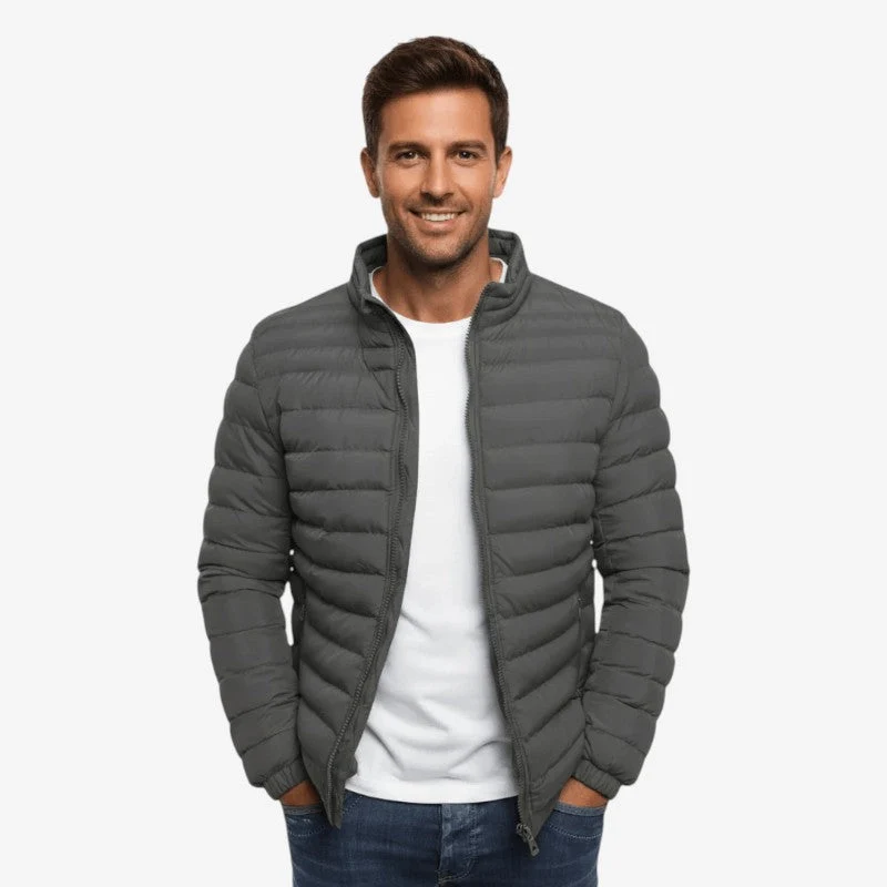 Veste Homme Manches Longues à Fermeture Éclair