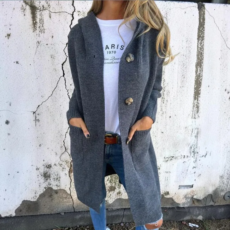 Cardigan Femme Long Manches Longues
