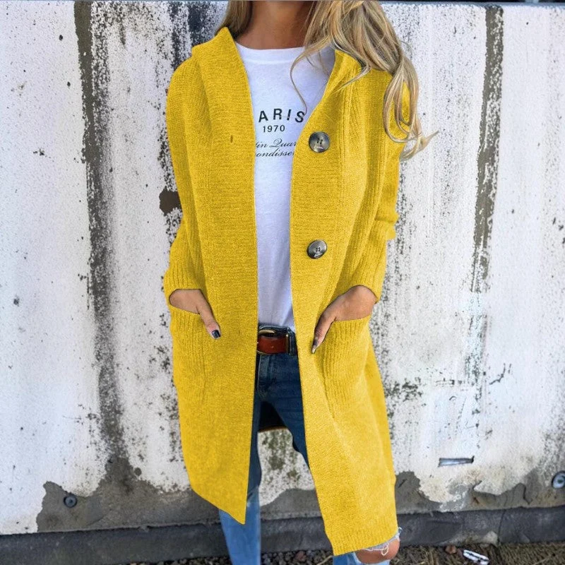 Cardigan Femme Long Manches Longues