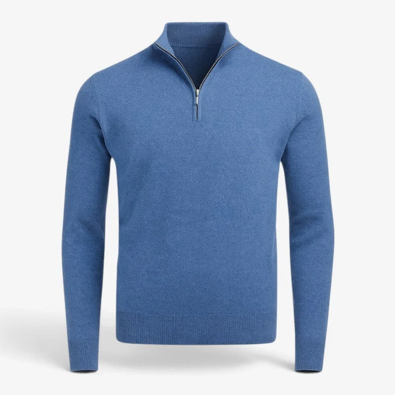 Pull Homme Col Haut avec Zip
