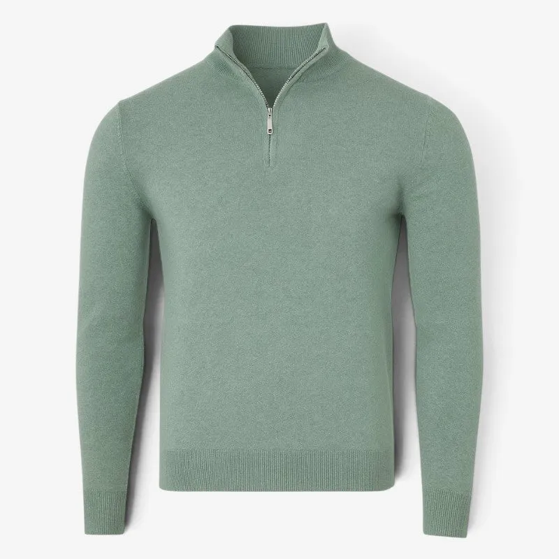 Pull Homme Col Haut avec Zip
