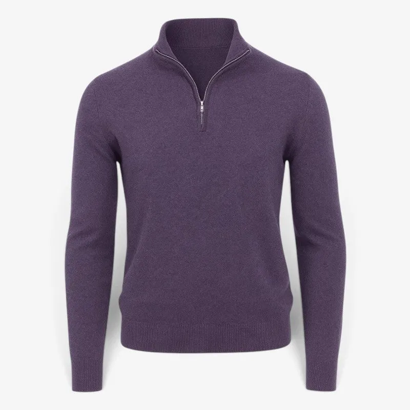 Pull Homme Col Haut avec Zip