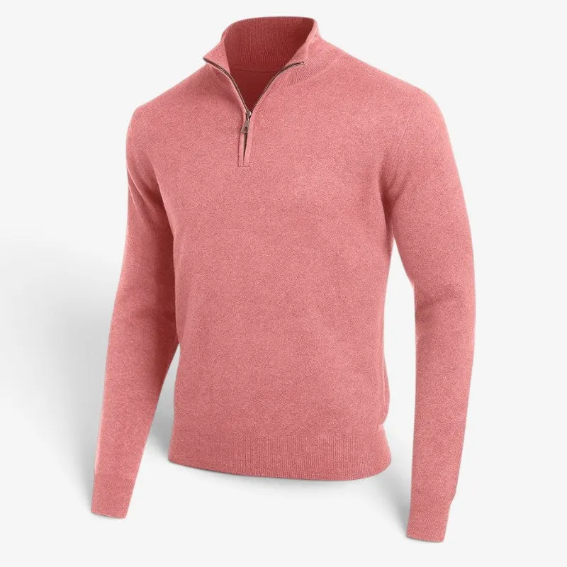 Pull Homme Col Haut avec Zip