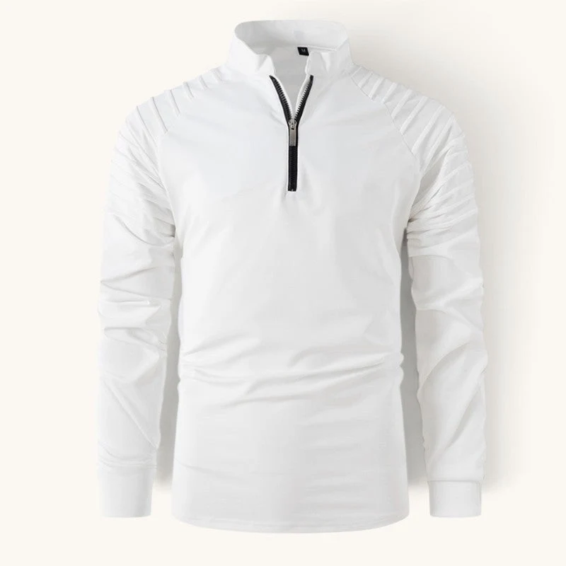 Pull Homme Col Haut à Zip