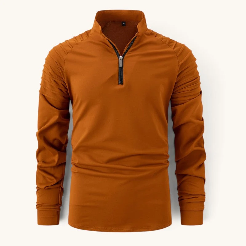 Pull Homme Col Haut à Zip