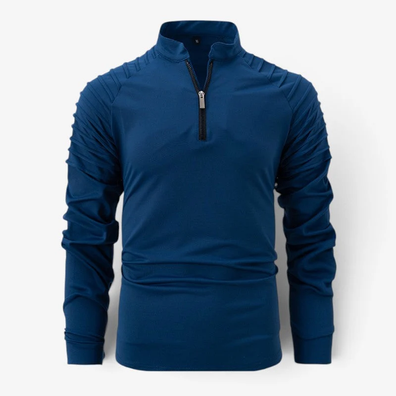 Pull Homme Col Haut à Zip