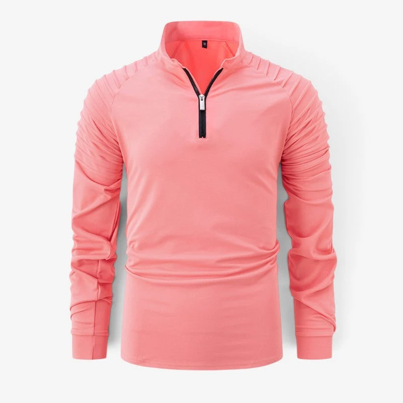 Pull Homme Col Haut à Zip