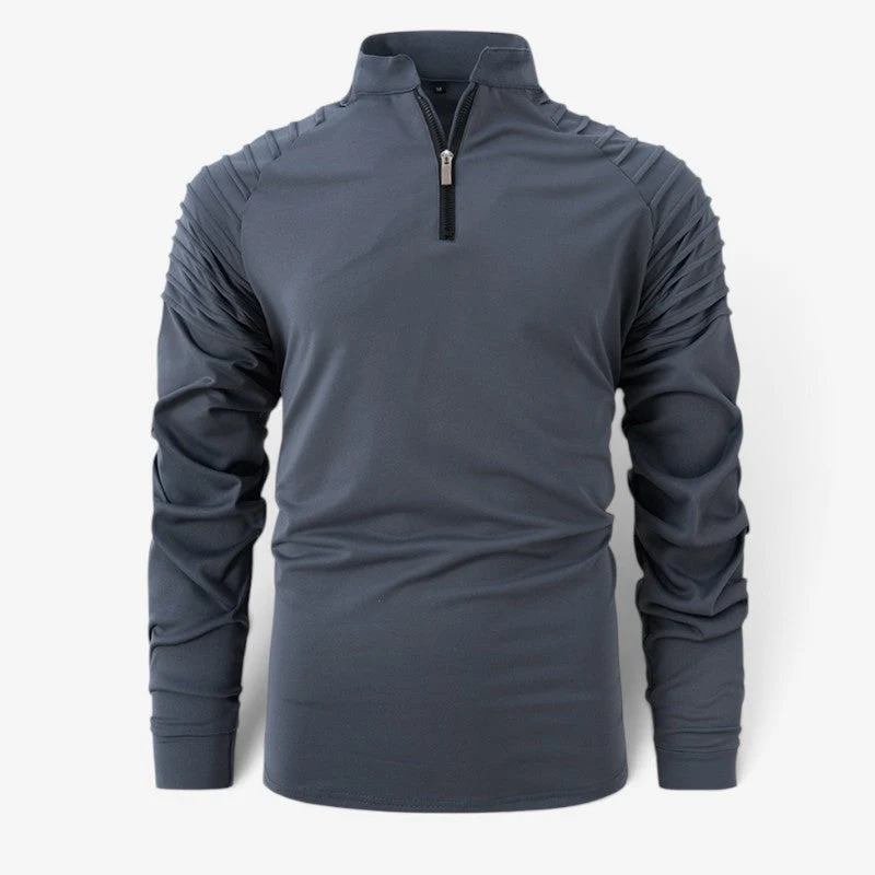 Pull Homme Col Haut à Zip
