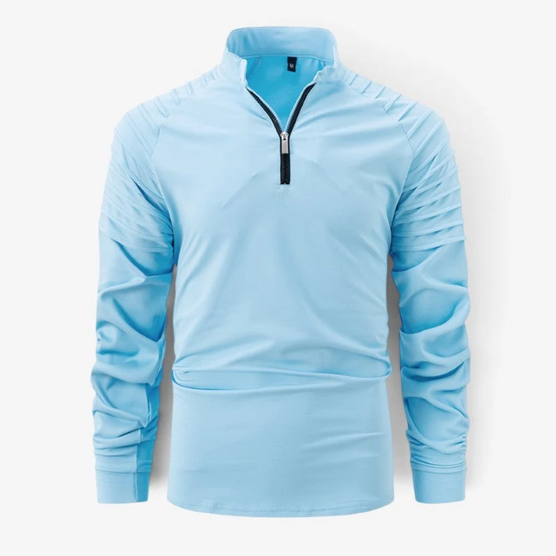 Pull Homme Col Haut à Zip