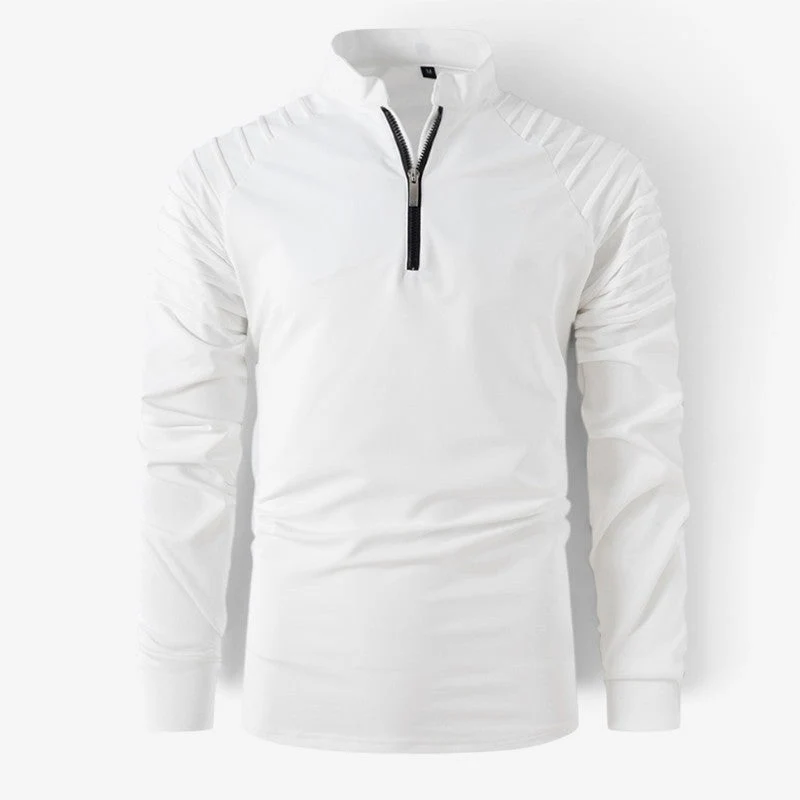 Pull Homme Col Haut à Zip