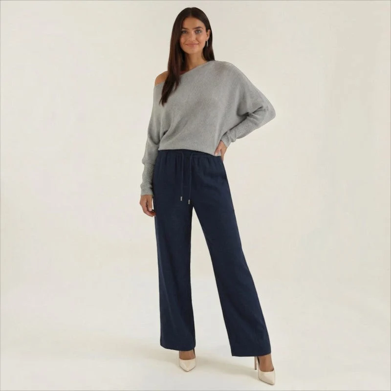 Pull Femme à Scollo Asymétrique