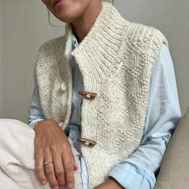 Gilet femmes Sans Manches à Col Haut