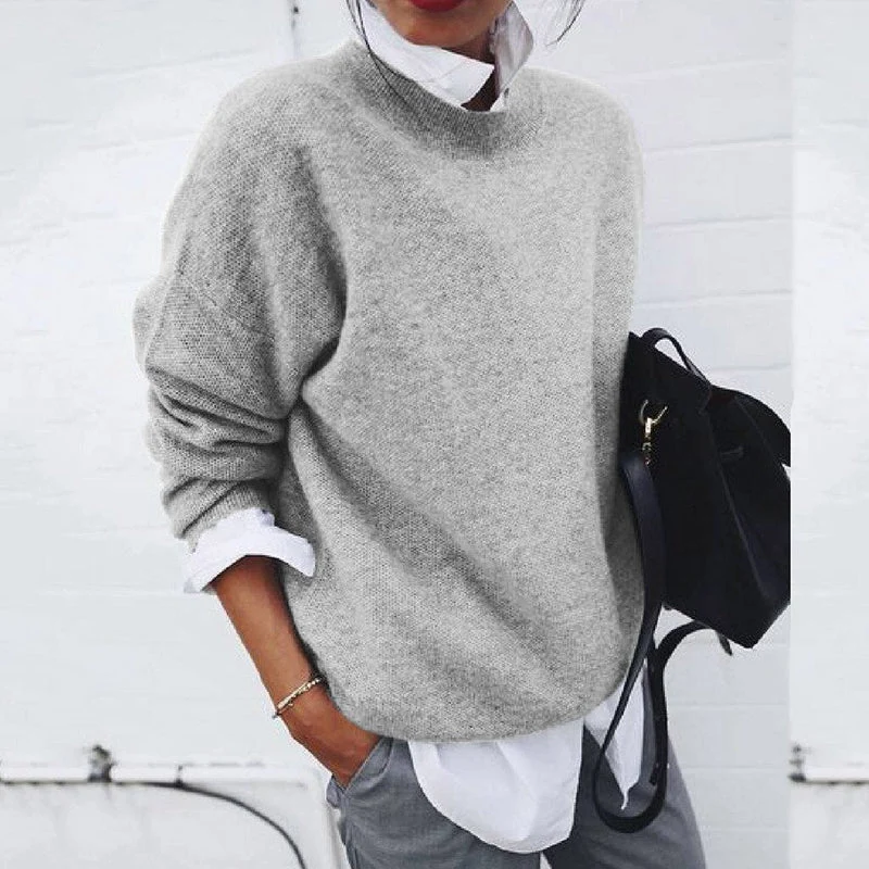 Pull en maille doux pour femmes