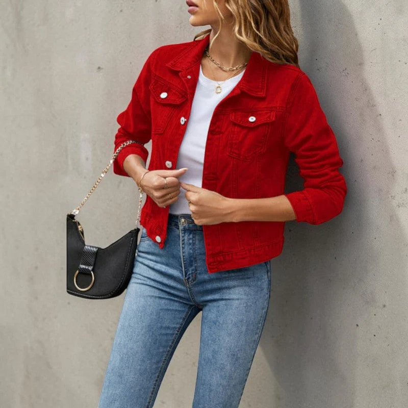 Veste en Jean Femme Ajustée