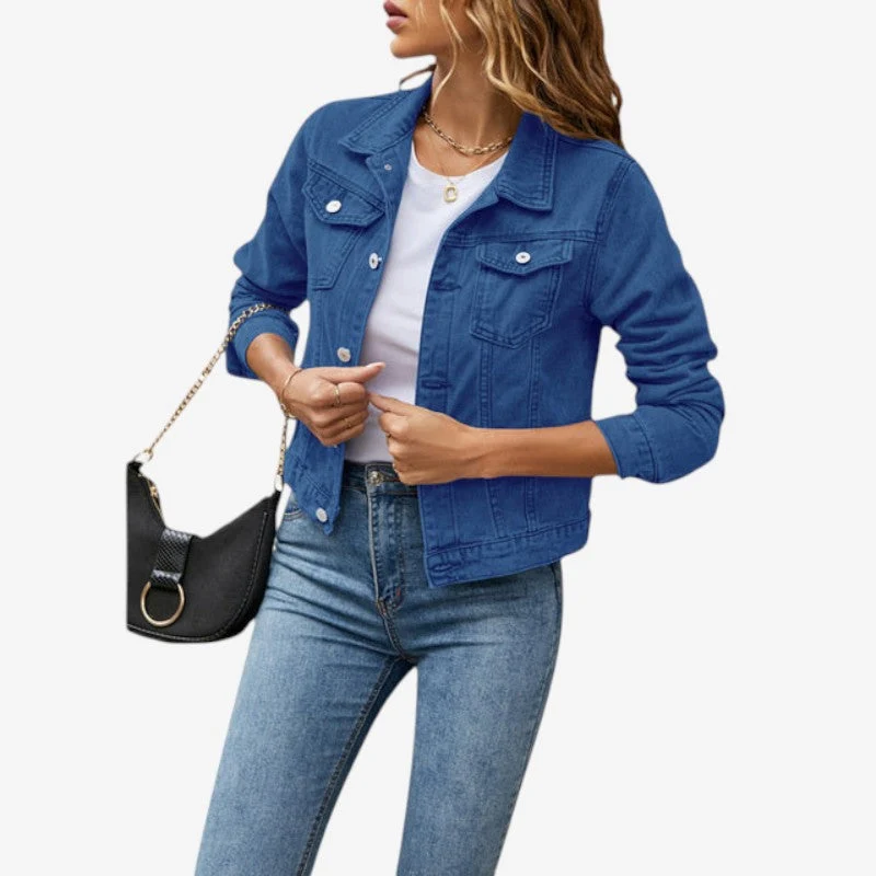 Veste en Jean Femme Ajustée