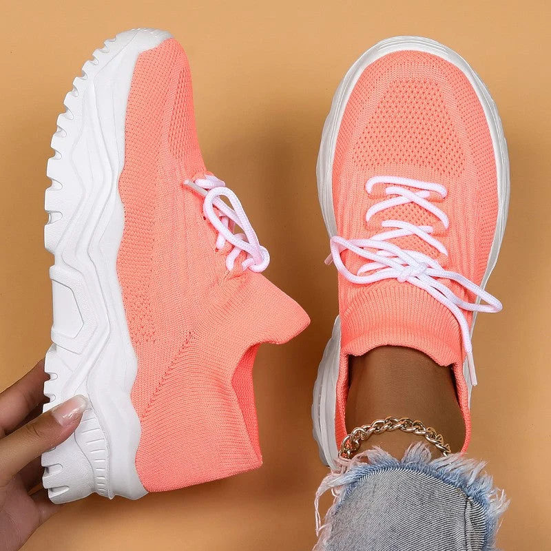 Baskets Femme Blanches Confortables et Respirantes