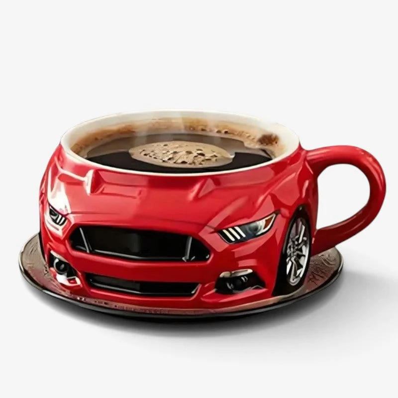 Tasse en forme de voiture 3D pour café