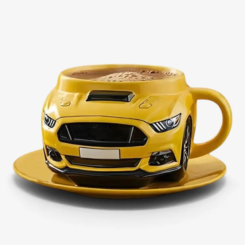Tasse en forme de voiture 3D pour café