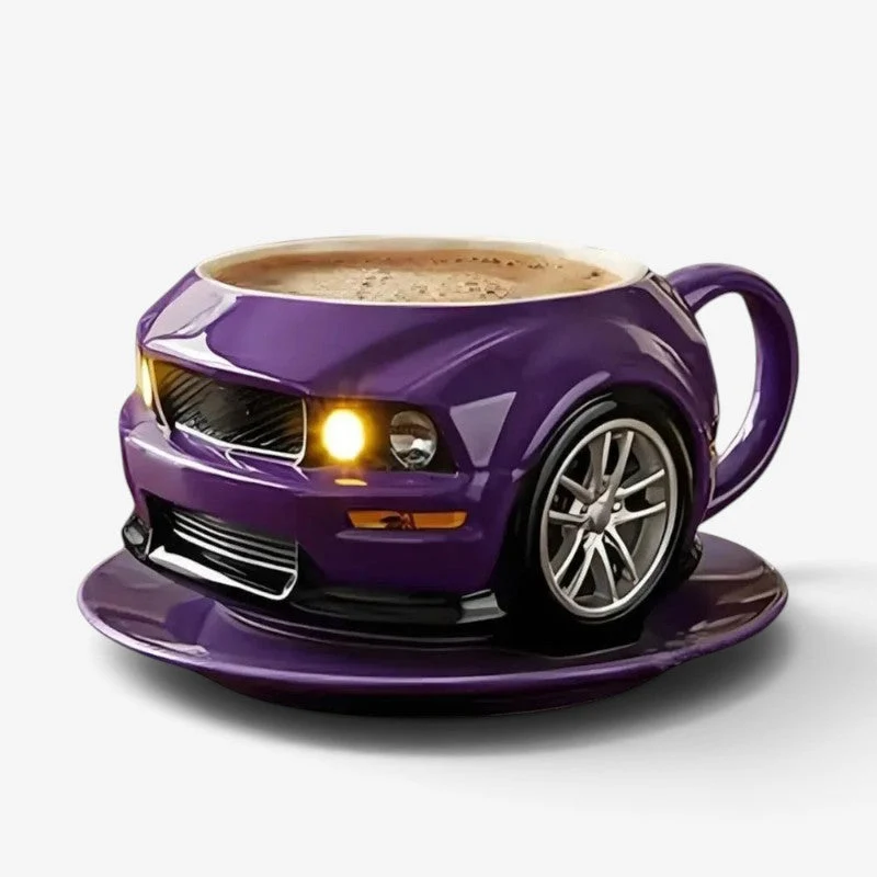 Tasse en forme de voiture 3D pour café