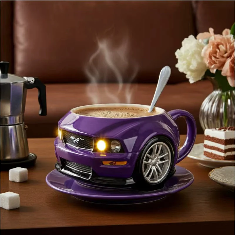 Tasse en forme de voiture 3D pour café