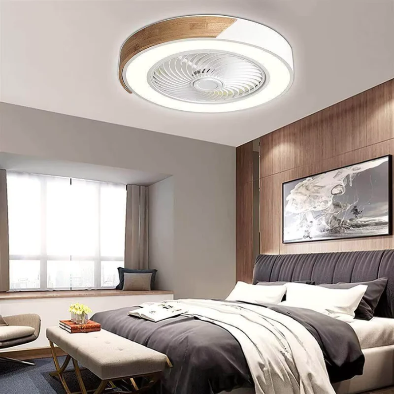 Plafonnier Ventilateur LED Moderne avec Télécommande