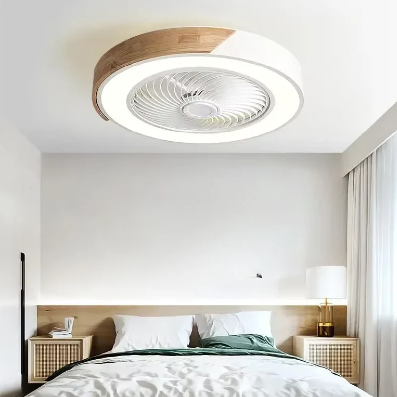 Plafonnier Ventilateur LED Moderne avec Télécommande
