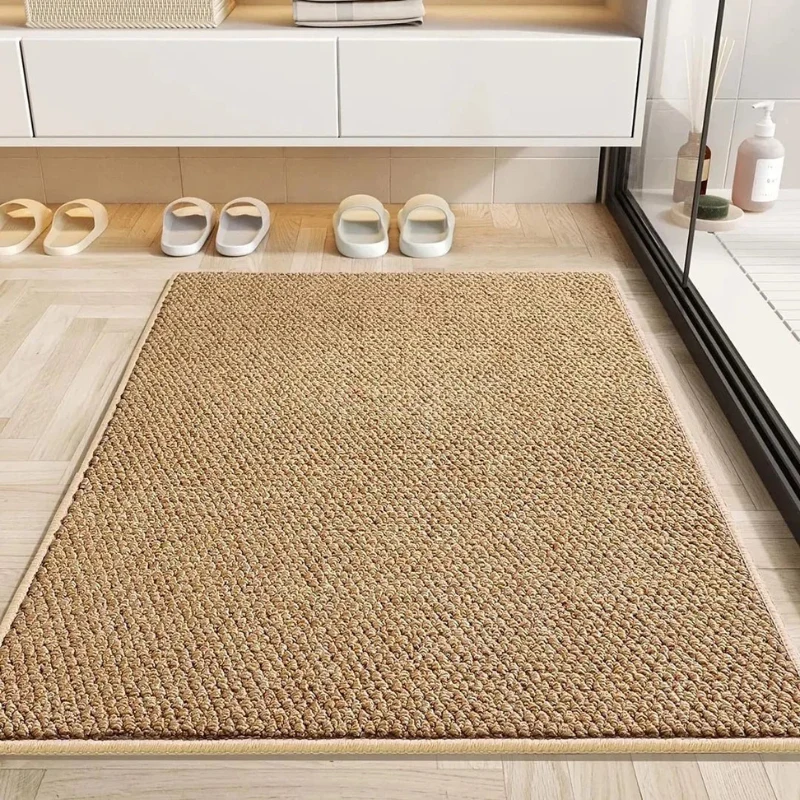 Tapis d'Entrée Absorbant en Tissu Moderne
