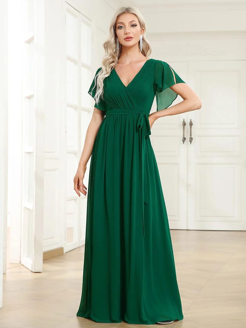 Meilleurs choix de robes de demoiselle d'honneur vert foncé