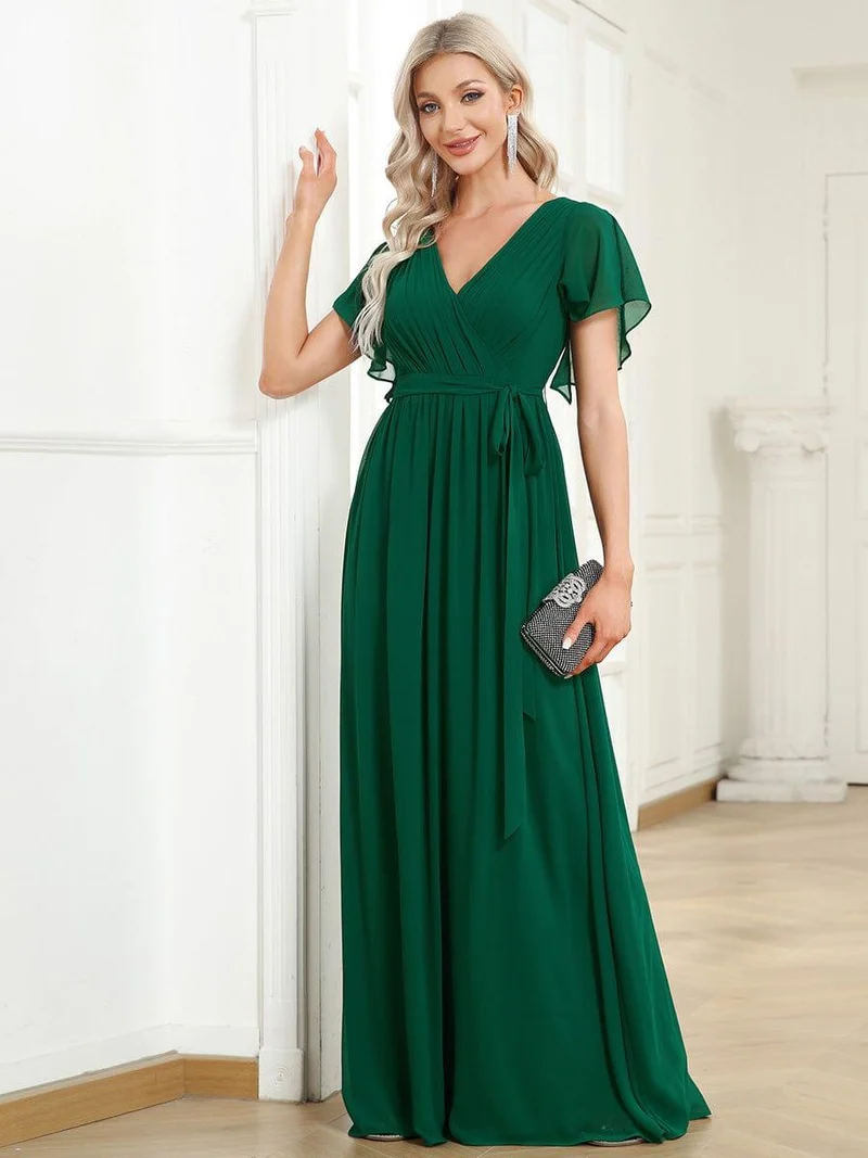 Meilleurs choix de robes de demoiselle d'honneur vert foncé