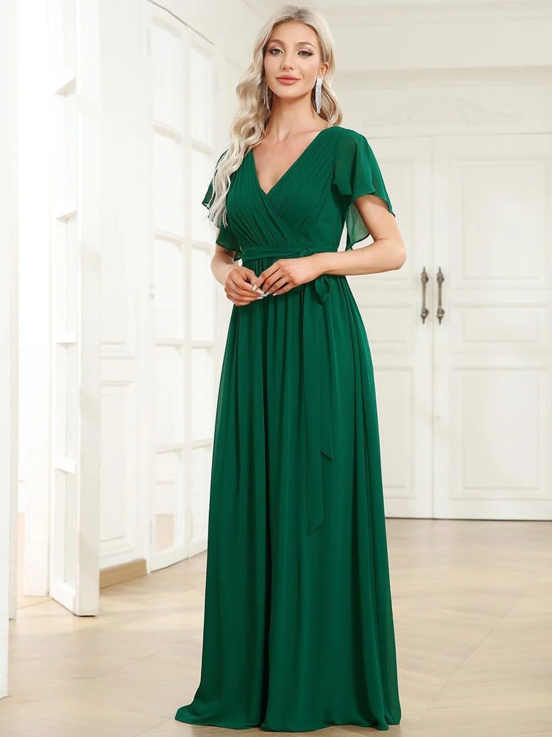Meilleurs choix de robes de demoiselle d'honneur vert foncé