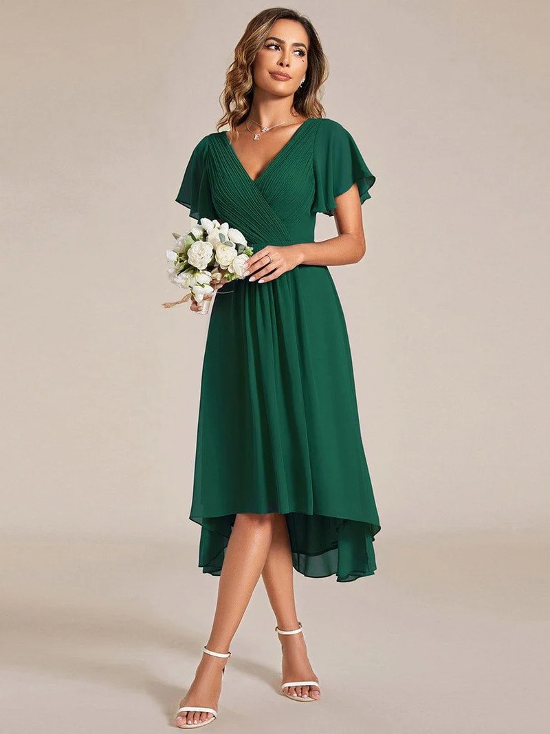 Meilleurs choix de robes de demoiselle d'honneur vert foncé