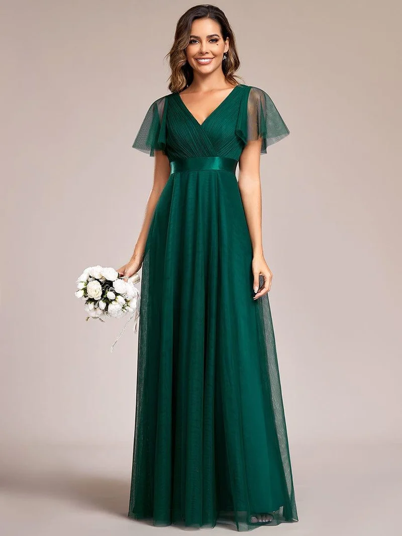 Meilleurs choix de robes de demoiselle d'honneur vert foncé