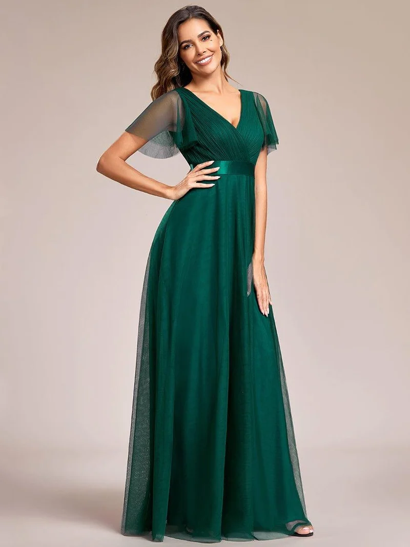 Meilleurs choix de robes de demoiselle d'honneur vert foncé