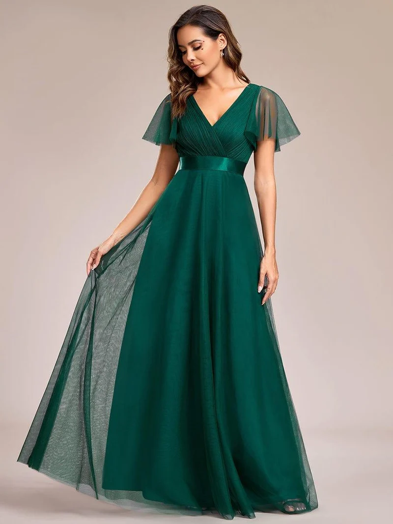 Meilleurs choix de robes de demoiselle d'honneur vert foncé