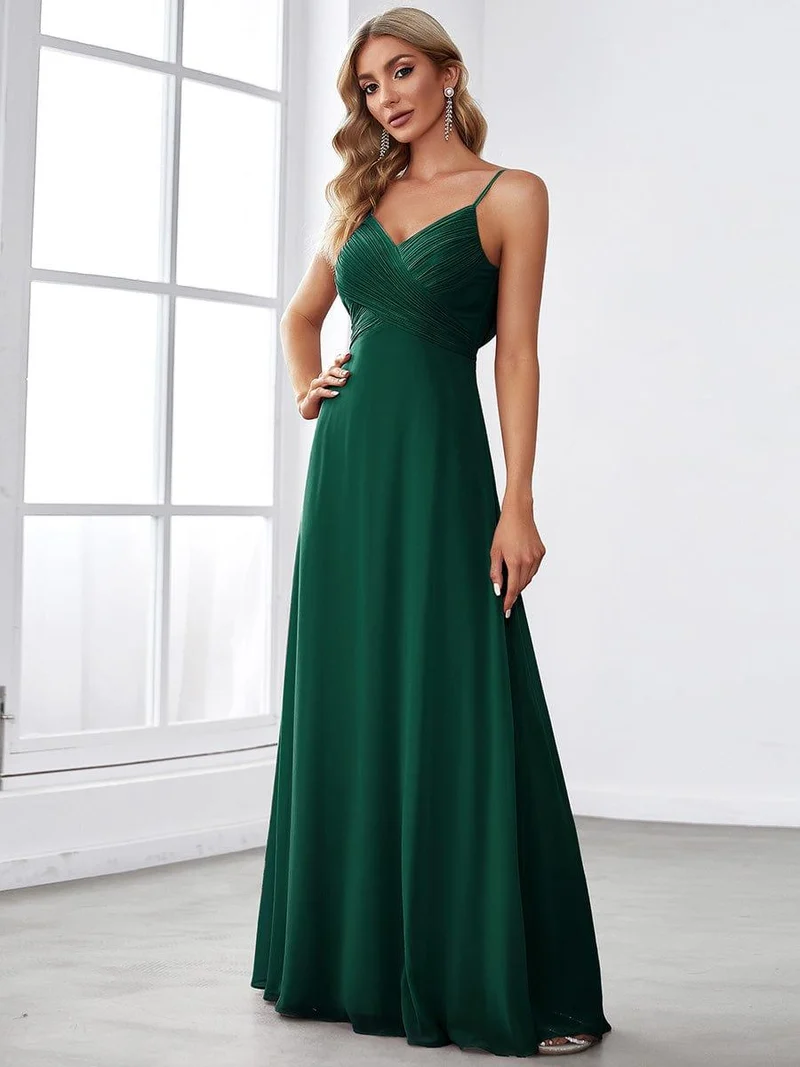 Meilleurs choix de robes de demoiselle d'honneur vert foncé