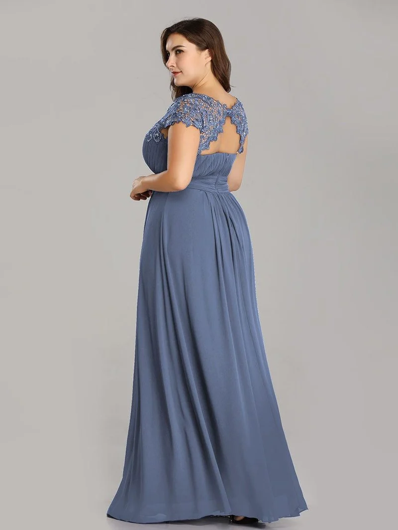Meilleurs Choix de Robes de Demoiselle d'Honneur Bleu Poussiéreux