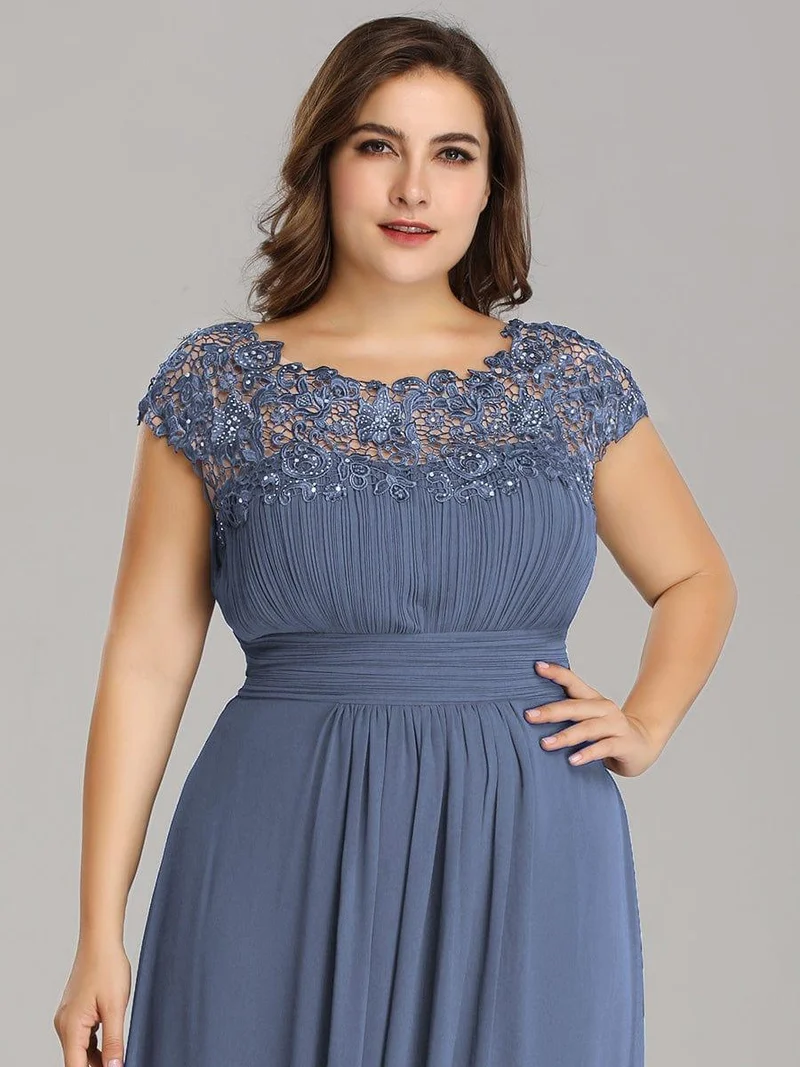 Meilleurs Choix de Robes de Demoiselle d'Honneur Bleu Poussiéreux