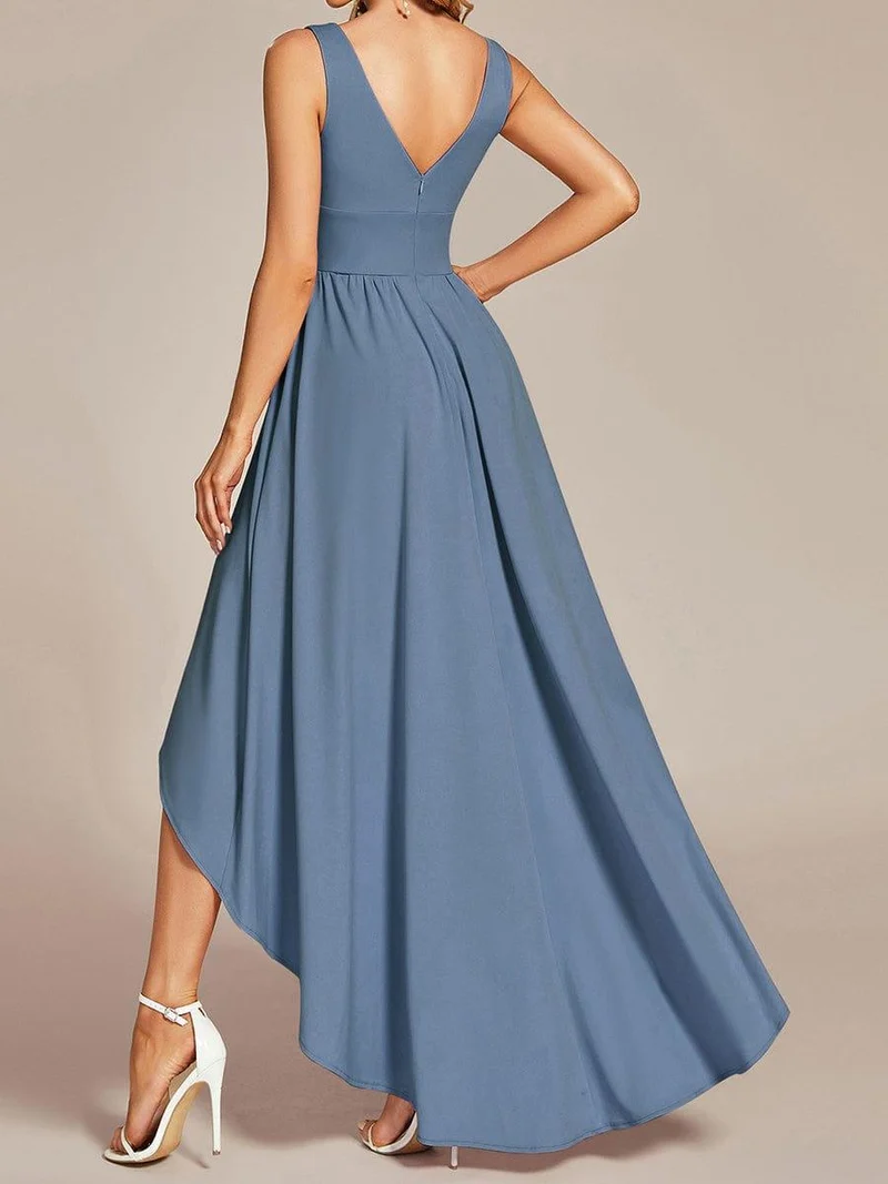 Meilleurs Choix de Robes de Demoiselle d'Honneur Bleu Poussiéreux