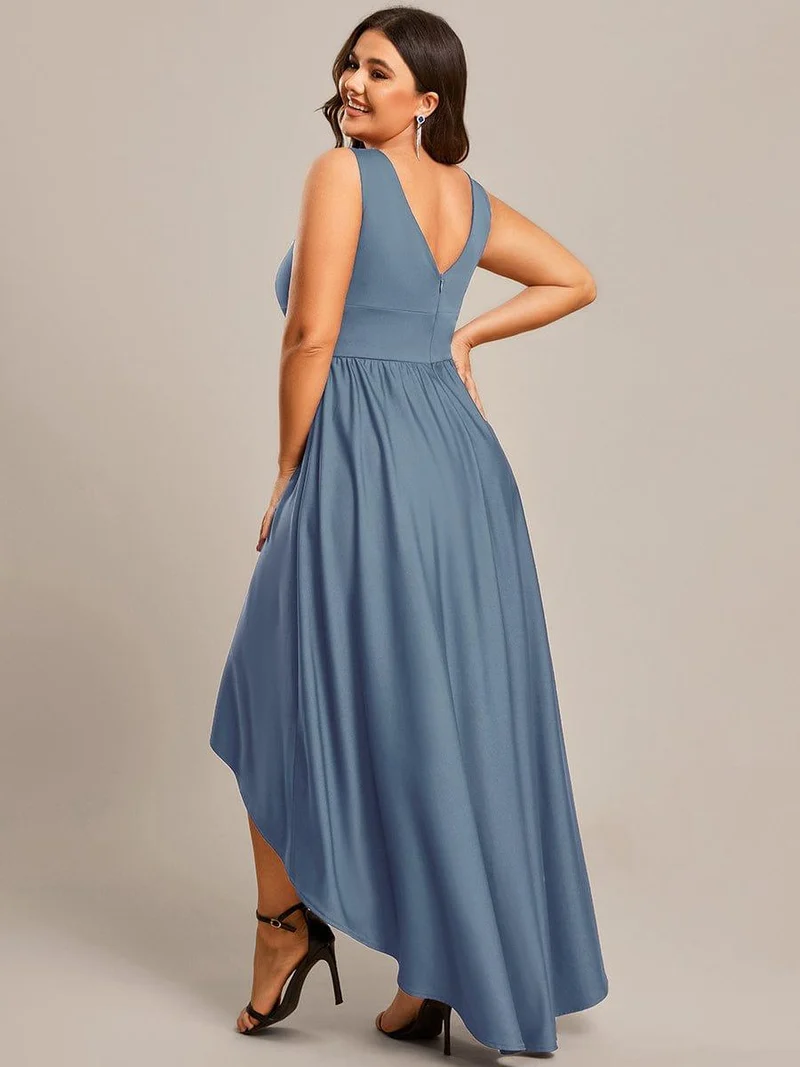 Meilleurs Choix de Robes de Demoiselle d'Honneur Bleu Poussiéreux