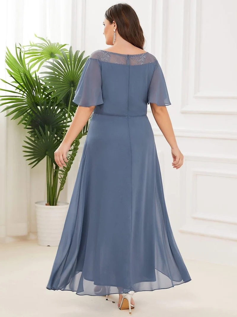 Meilleurs Choix de Robes de Demoiselle d'Honneur Bleu Poussiéreux