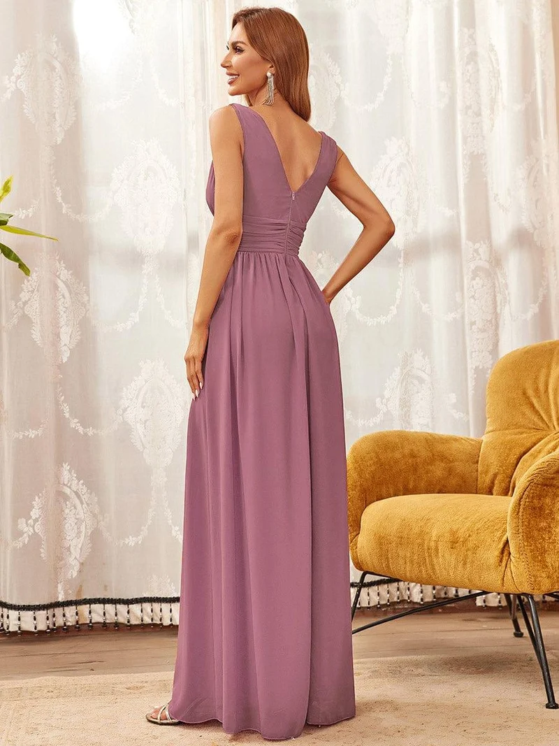 Meilleurs Choix de Robes de Demoiselle d'Honneur à Motif d'Orchidées Violettes