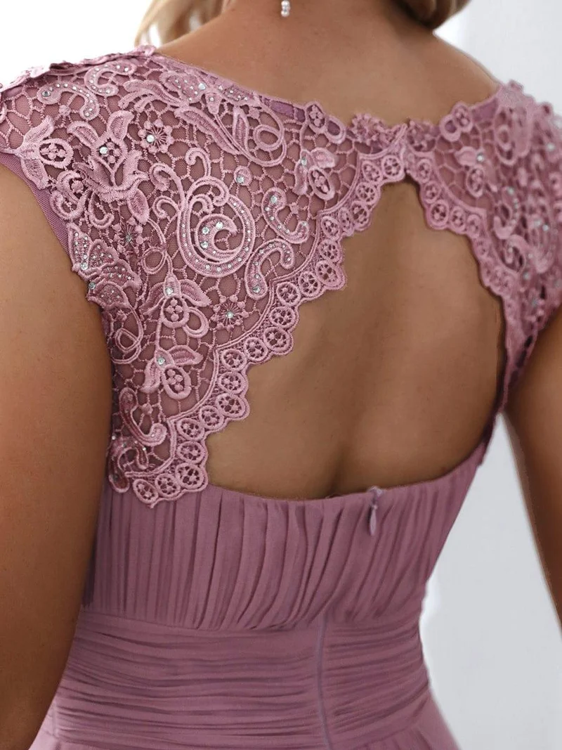 Meilleurs Choix de Robes de Demoiselle d'Honneur à Motif d'Orchidées Violettes